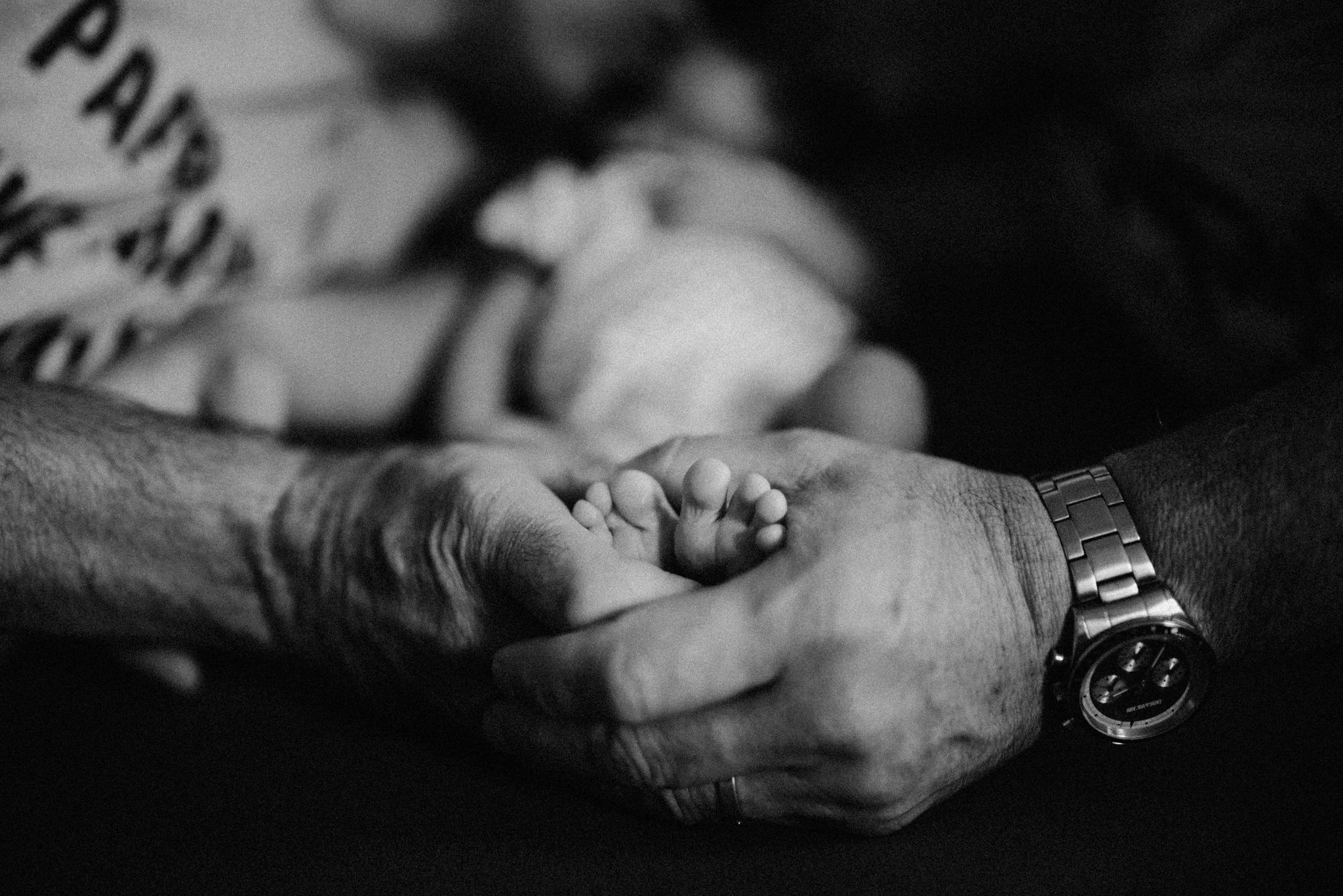 Group prenatal Baby feet